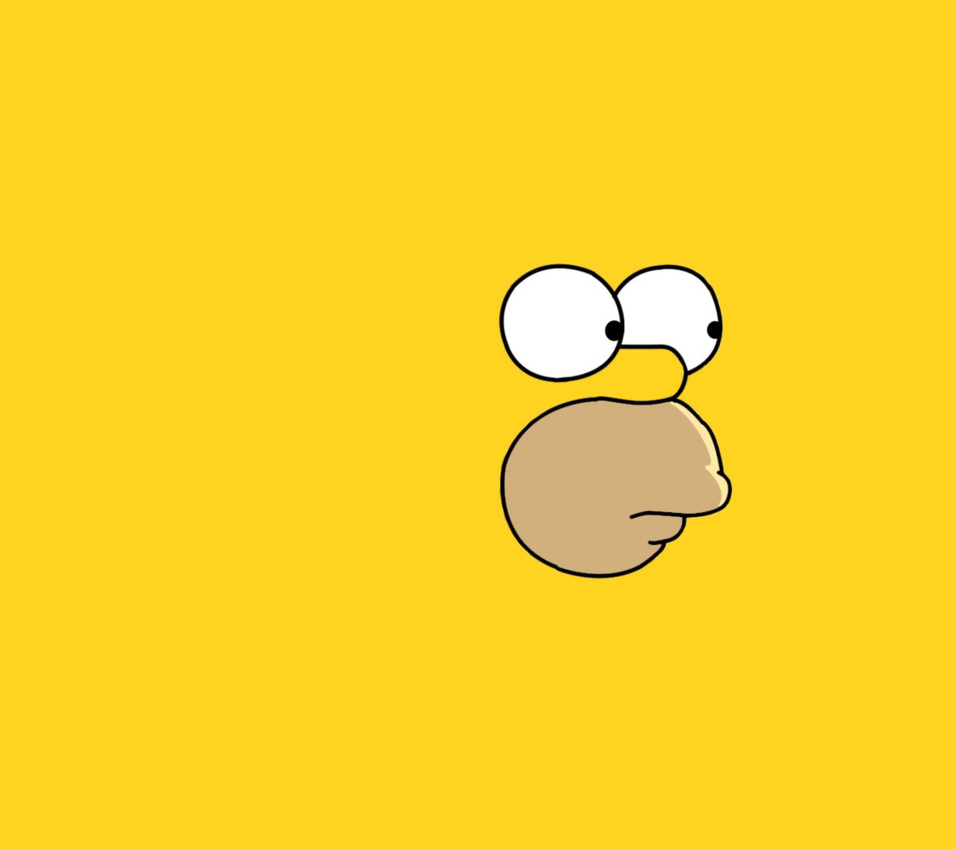Обои Homer Simpson 1080x960