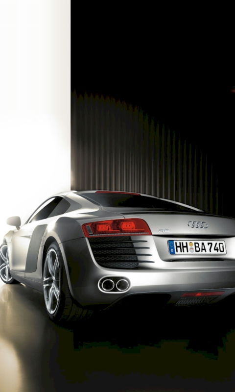 Audi R8 wallpaper 480x800