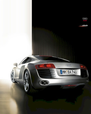 Audi R8 papel de parede para celular para iPhone 4S