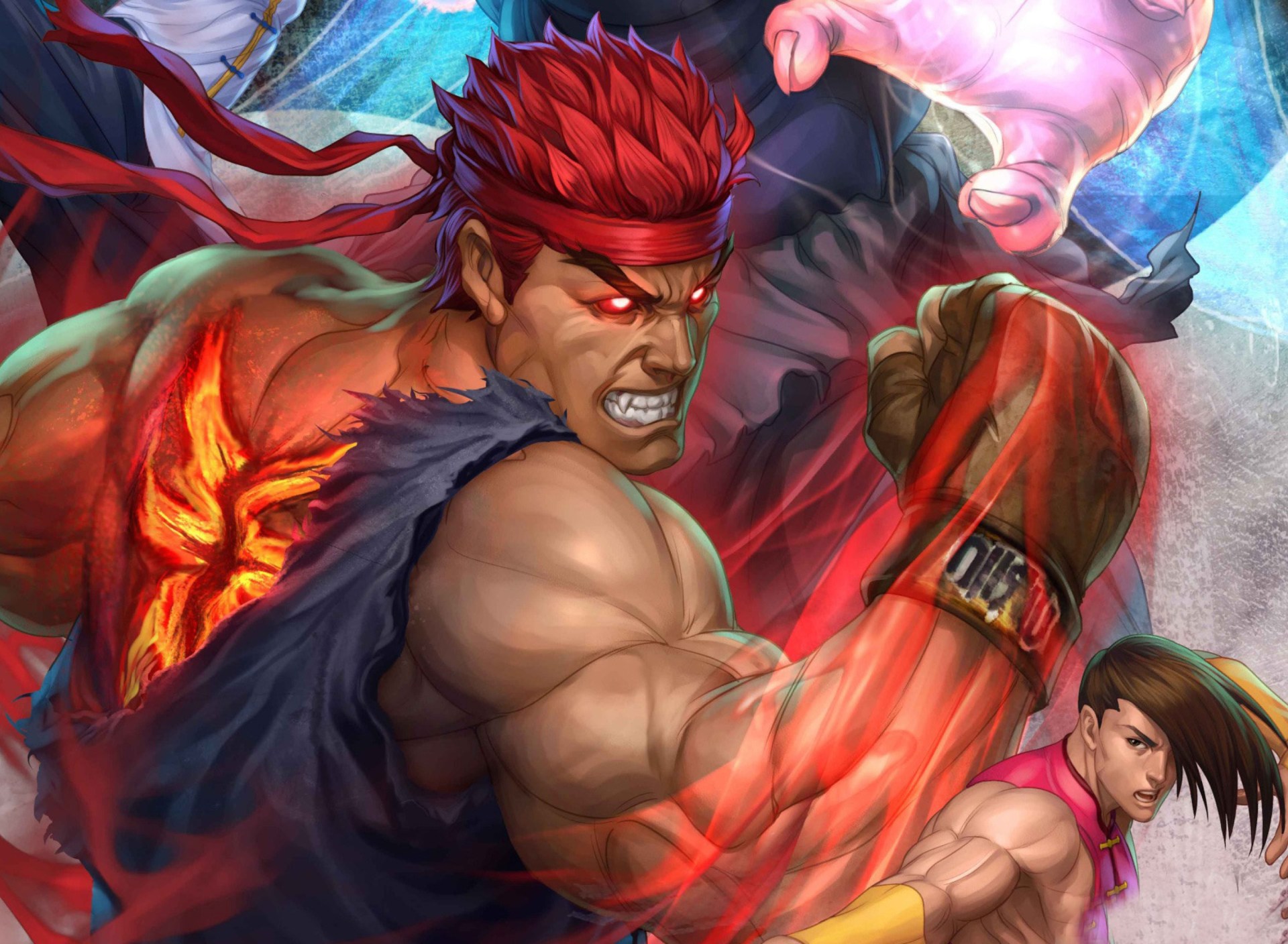 Street Fighter Arcade Game wallpaper 1920x1408