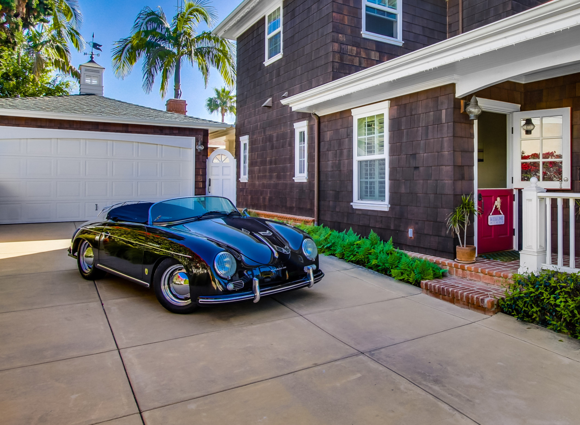 Обои Classic Car - Porsche 356 1920x1408