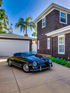 Fondo de pantalla Classic Car - Porsche 356 240x320