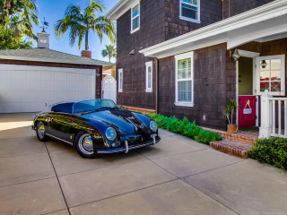 Classic Car - Porsche 356 wallpaper 320x240