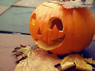 Screenshot №1 pro téma Smiling Pumpkin 320x240