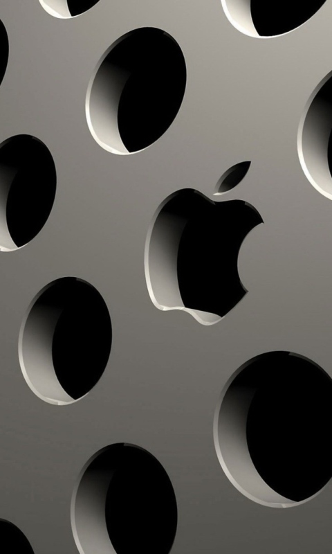 Обои Apple Logo 480x800