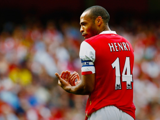 Thierry Henry Arsenal wallpaper 640x480