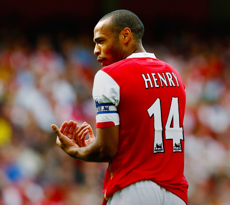 Fondo de pantalla Thierry Henry Arsenal 960x854