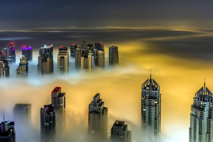 Dubai on Top wallpaper