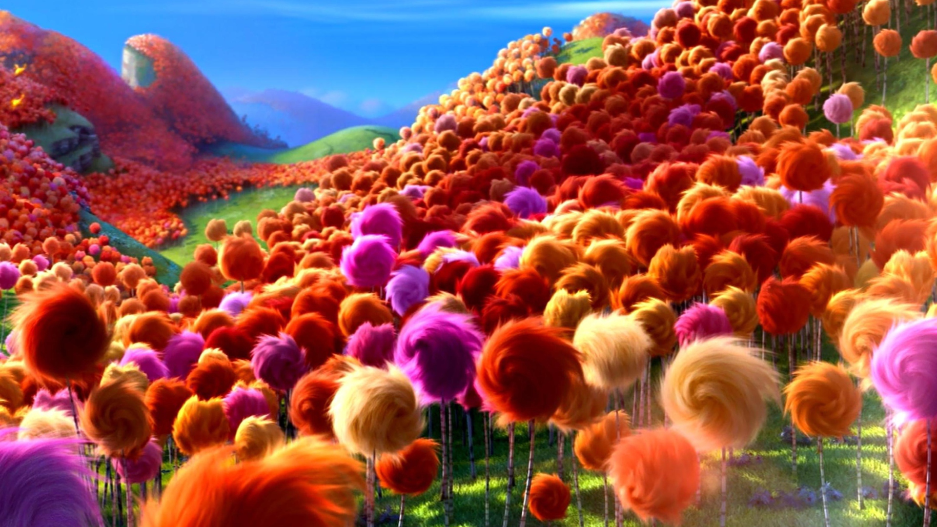 Das Fluffy Valley Wallpaper 1920x1080