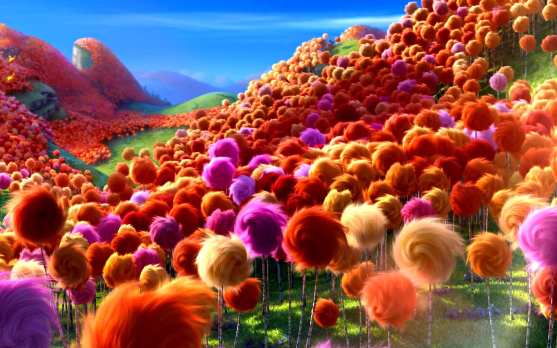 Fluffy Valley wallpaper 1920x1200