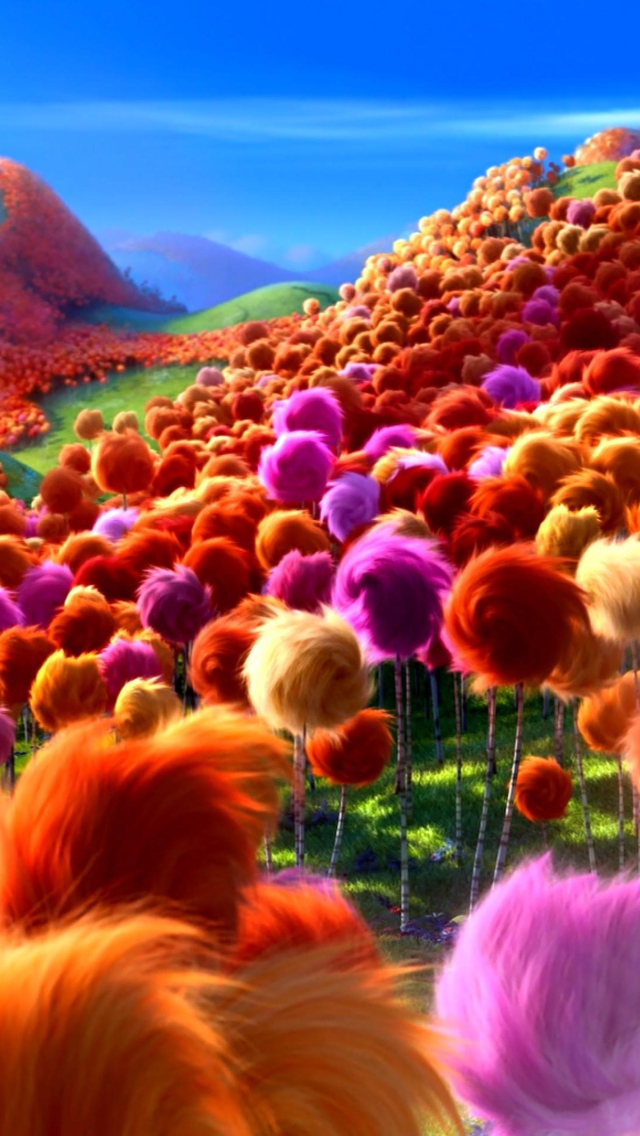 Das Fluffy Valley Wallpaper 640x1136