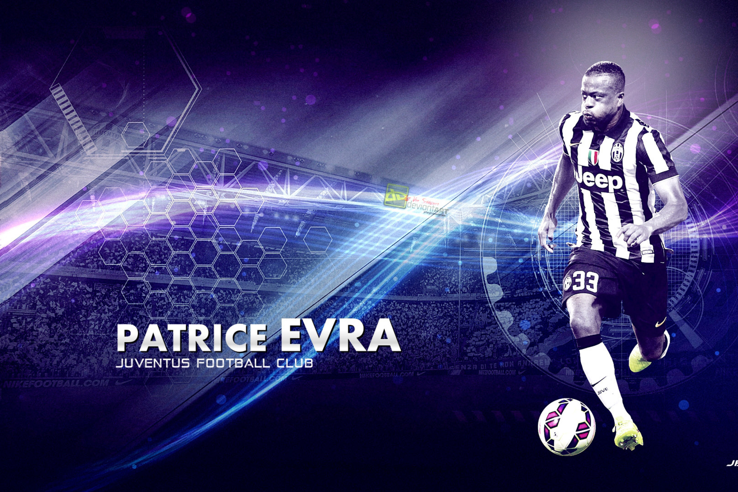 Screenshot №1 pro téma Patrice Evra - Juventus 2880x1920
