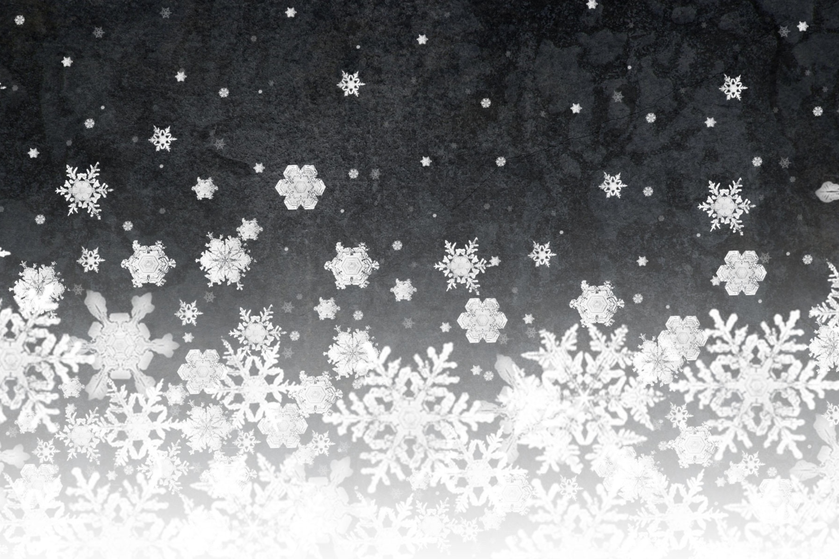 Das Snowflakes Wallpaper 2880x1920