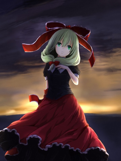 Hina Kagiyama Touhou screenshot #1 480x640