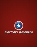 Screenshot №1 pro téma Captain America Shield 128x160