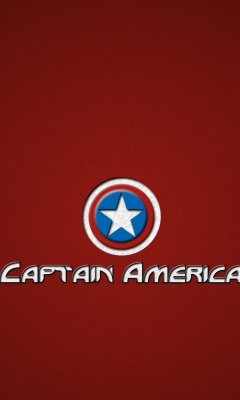 Fondo de pantalla Captain America Shield 240x400