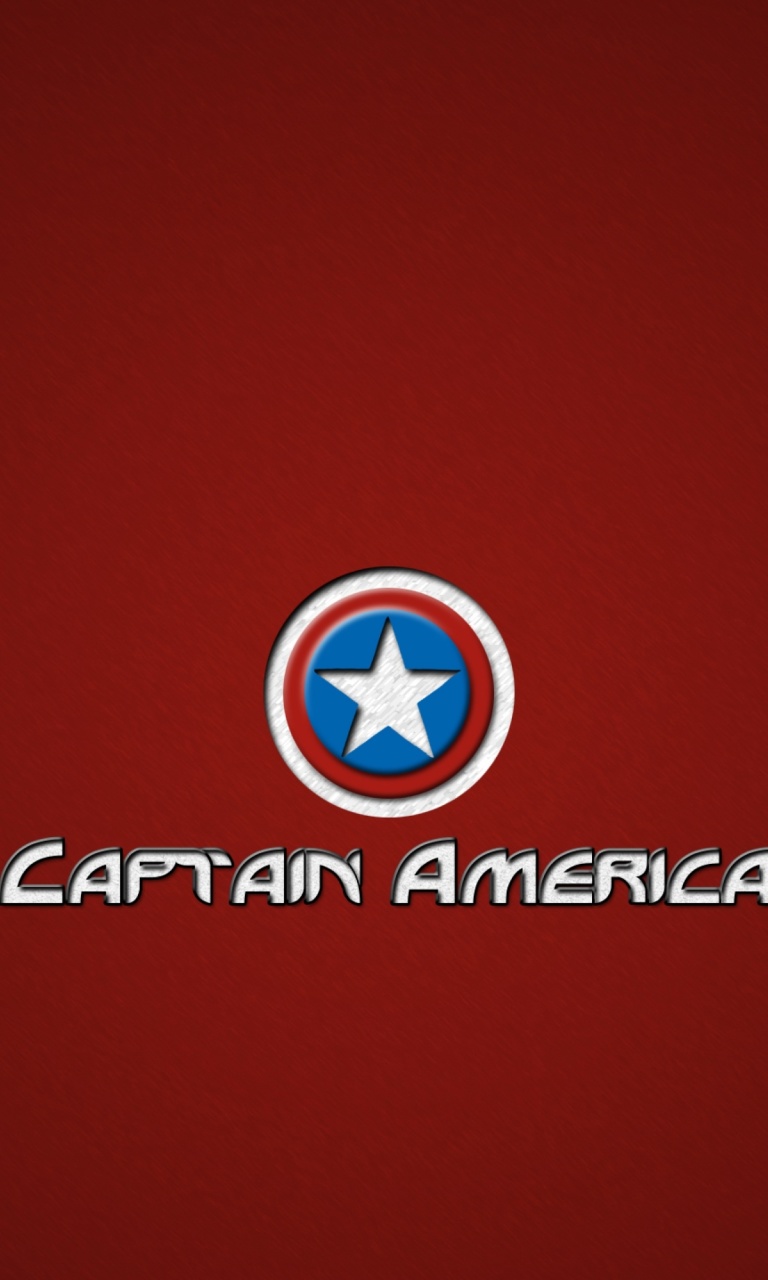 Das Captain America Shield Wallpaper 768x1280
