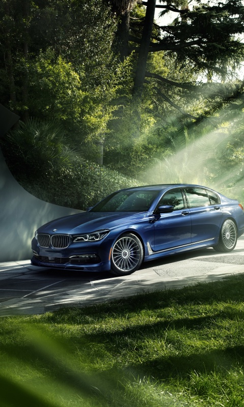 BMW 7 Alpina wallpaper 480x800