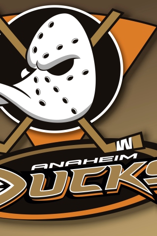 Das Anaheim Ducks - NHL Wallpaper 320x480