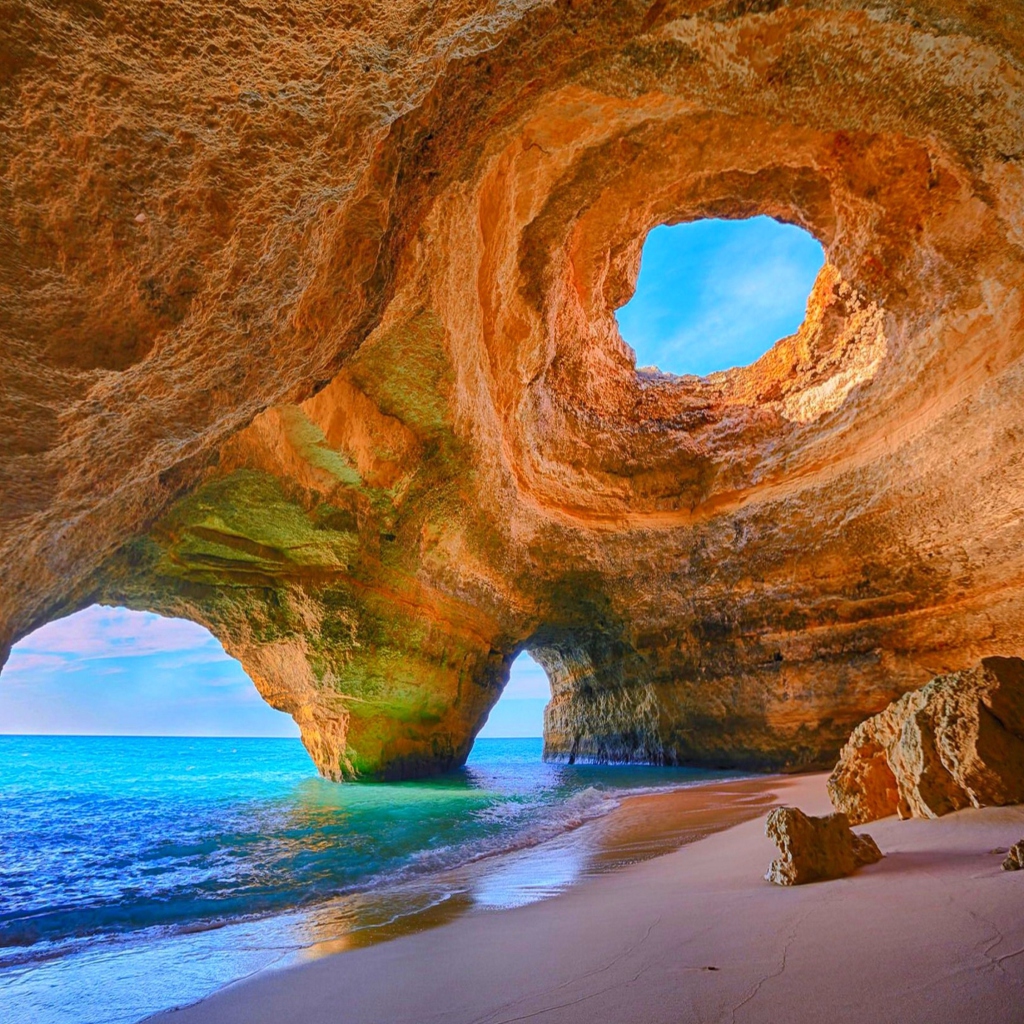 Sea Cave wallpaper 1024x1024