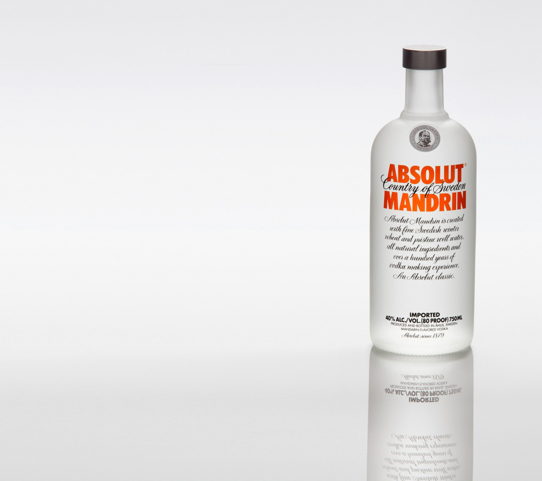 Das Absolut Vodka Mandarin Wallpaper 1080x960