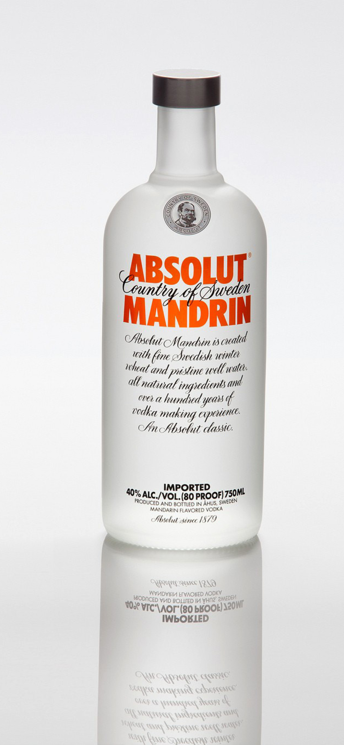 Sfondi Absolut Vodka Mandarin 1170x2532