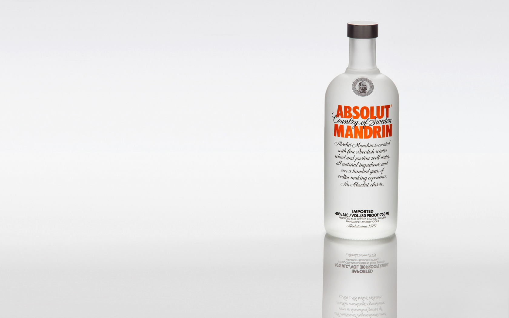 Das Absolut Vodka Mandarin Wallpaper 1680x1050