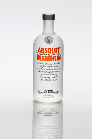 Fondo de pantalla Absolut Vodka Mandarin 320x480