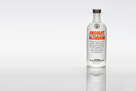 Fondo de pantalla Absolut Vodka Mandarin 480x320