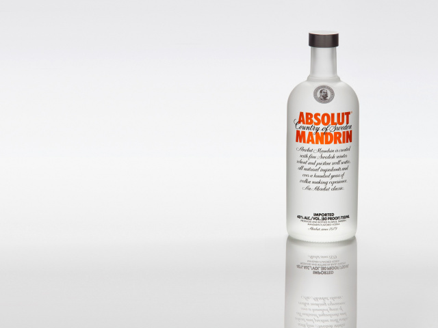 Fondo de pantalla Absolut Vodka Mandarin 640x480