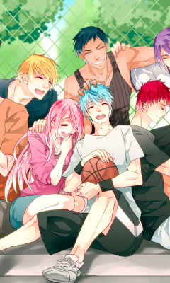 Screenshot №1 pro téma Kuroko's Basketball 240x400