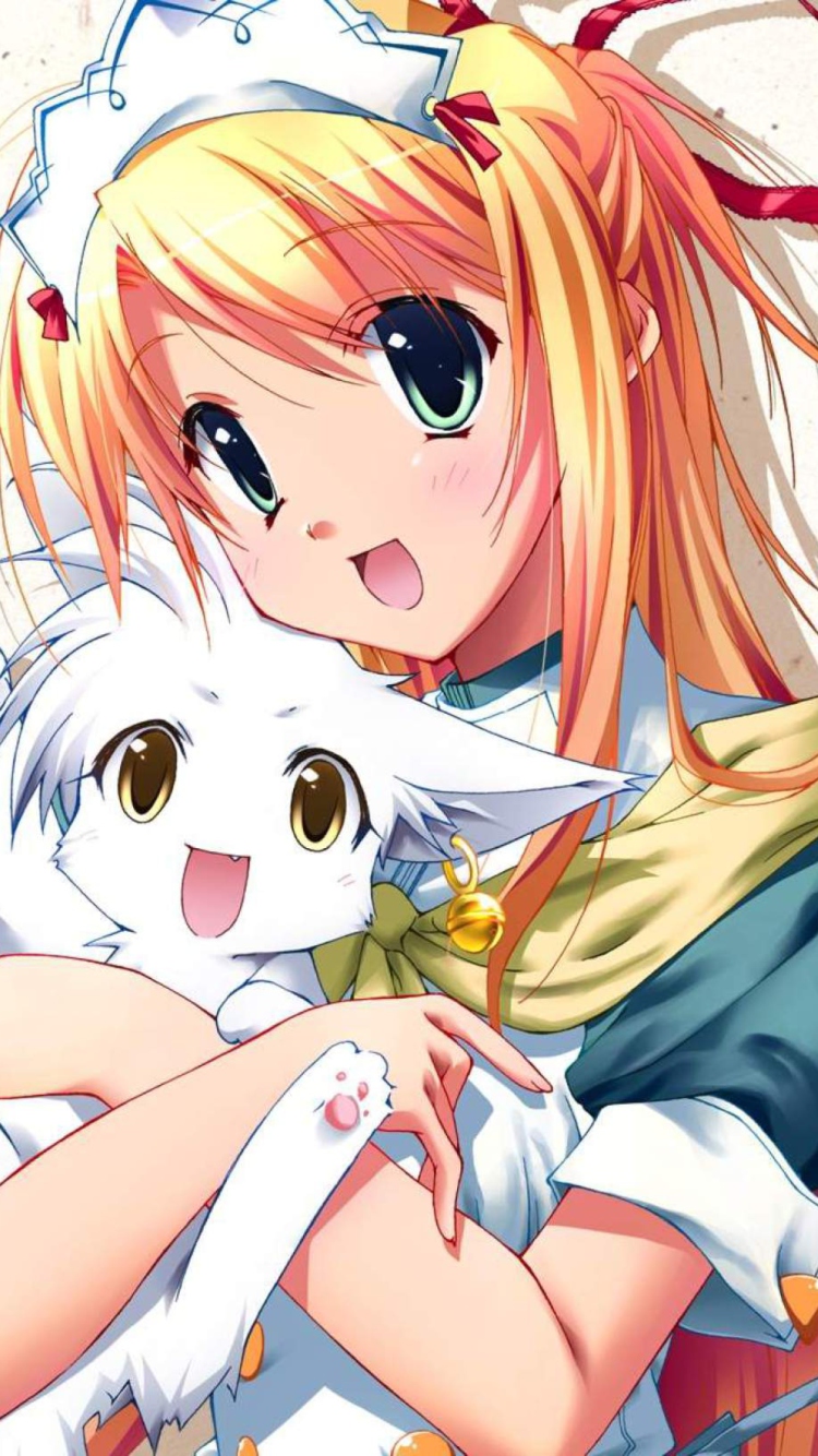 Fondo de pantalla Anime Girl 750x1334