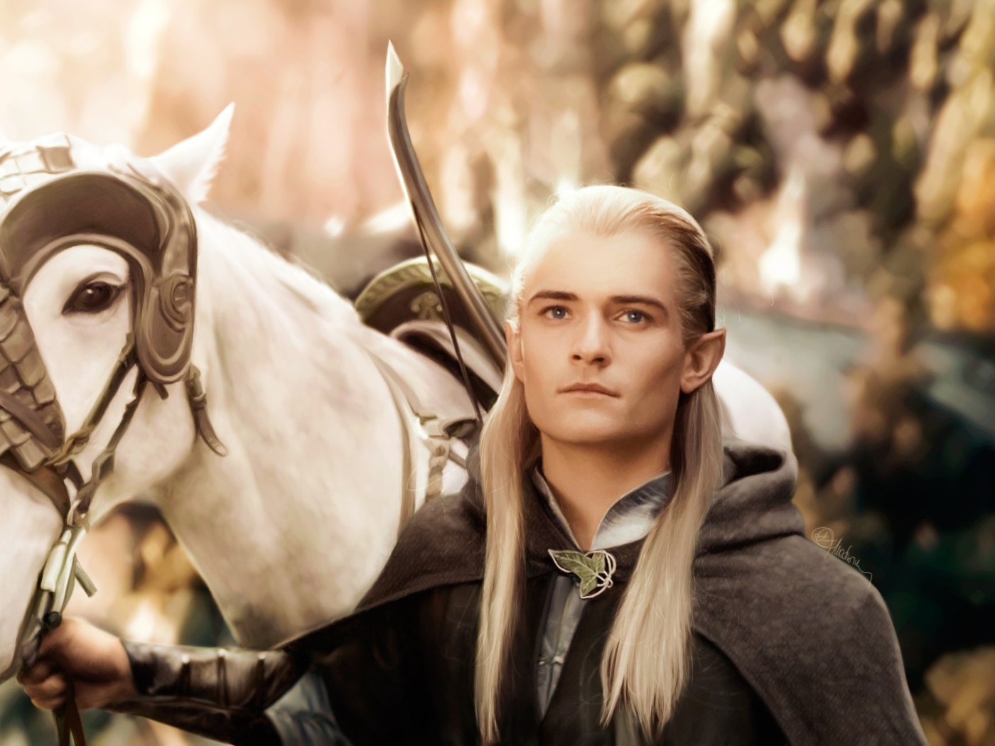 Screenshot №1 pro téma Legolas Lord Of The Rings 1400x1050