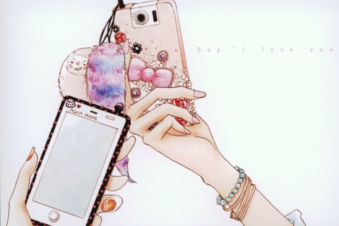 Sfondi La Fleur Phone Cover 480x320