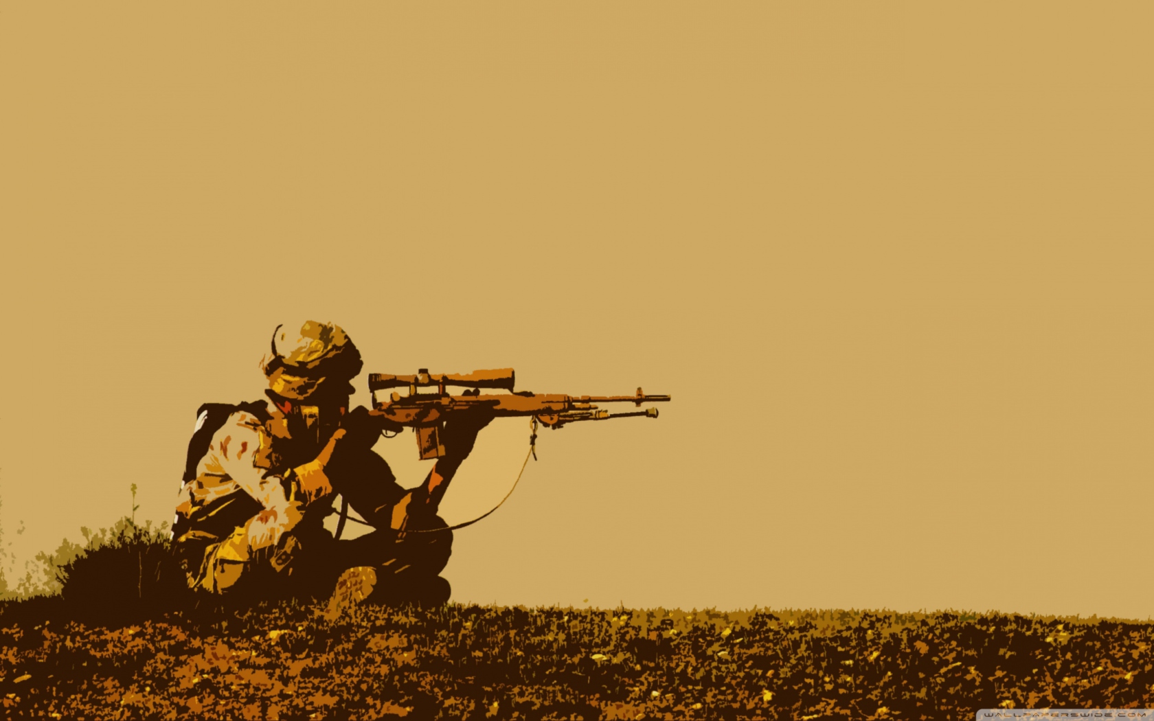 Fondo de pantalla Army Soldier 1680x1050