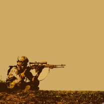 Fondo de pantalla Army Soldier 208x208