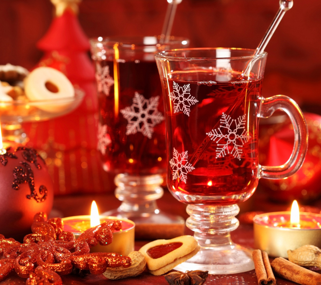 Christmas Mulled Wine wallpaper 1080x960