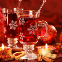 Christmas Mulled Wine wallpaper 128x128