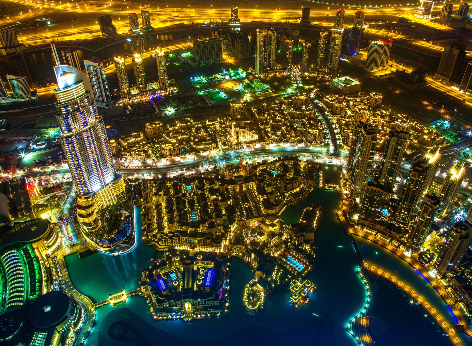 Sfondi Dubai Top View 1920x1408