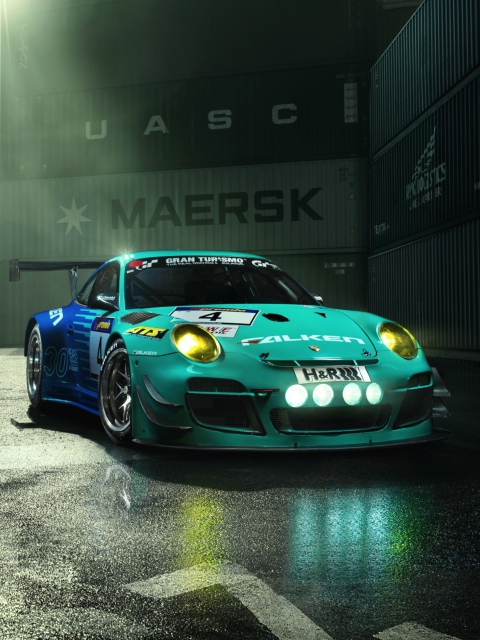 Screenshot №1 pro téma Falken Porsche 911 G 480x640