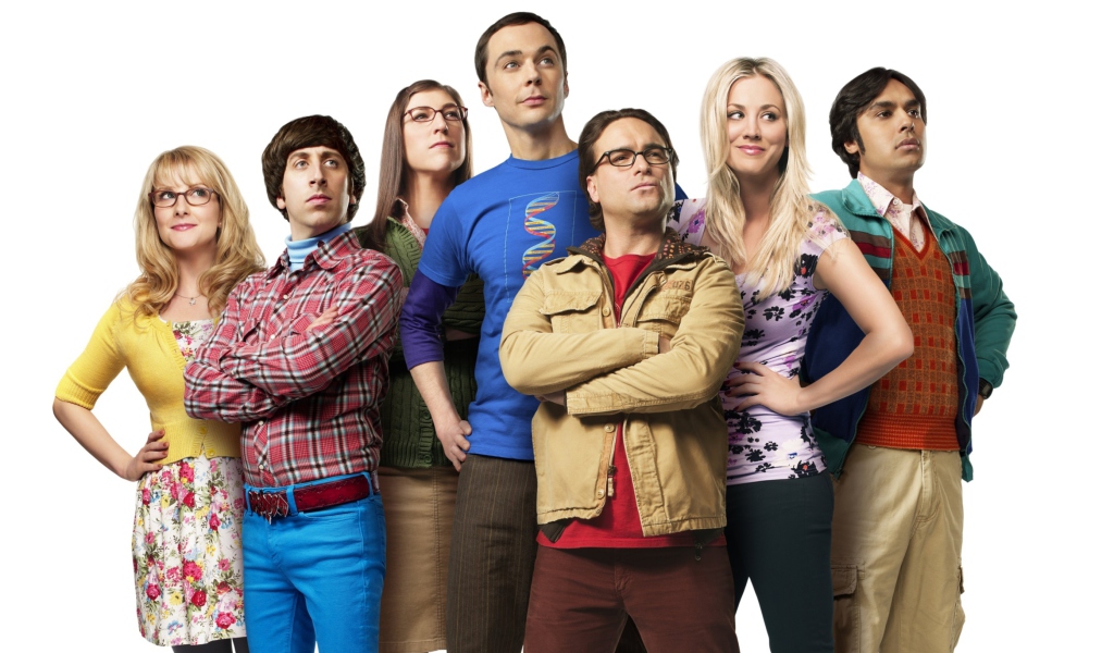 Das Big Bang Theory Wallpaper 1024x600