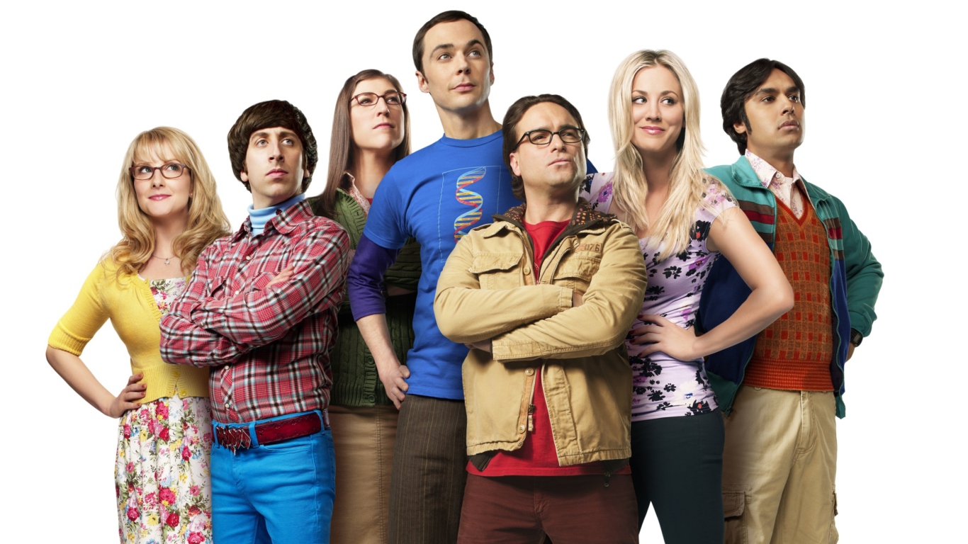 Das Big Bang Theory Wallpaper 1366x768
