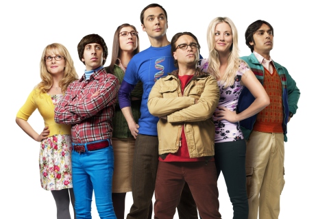 Das Big Bang Theory Wallpaper 480x320