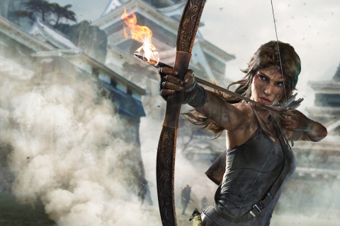 Fondo de pantalla Tomb Raider Definitive Edition 480x320