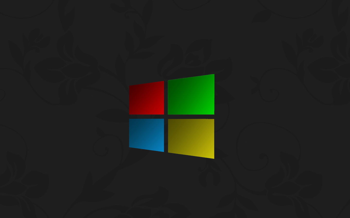 Screenshot №1 pro téma Windows 3D Logo 1440x900