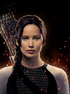 The Hunger Games: Catching Fire wallpaper 240x320