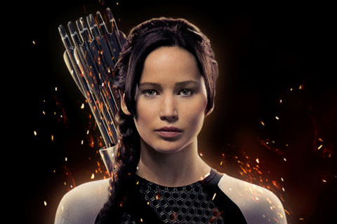 The Hunger Games: Catching Fire wallpaper 480x320