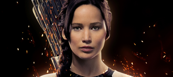 Das The Hunger Games: Catching Fire Wallpaper 720x320
