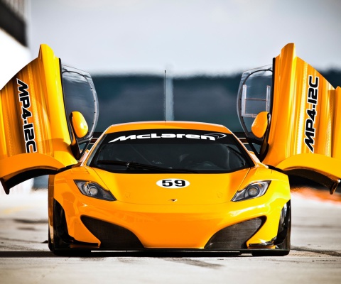 McLaren MP4 12C wallpaper 480x400