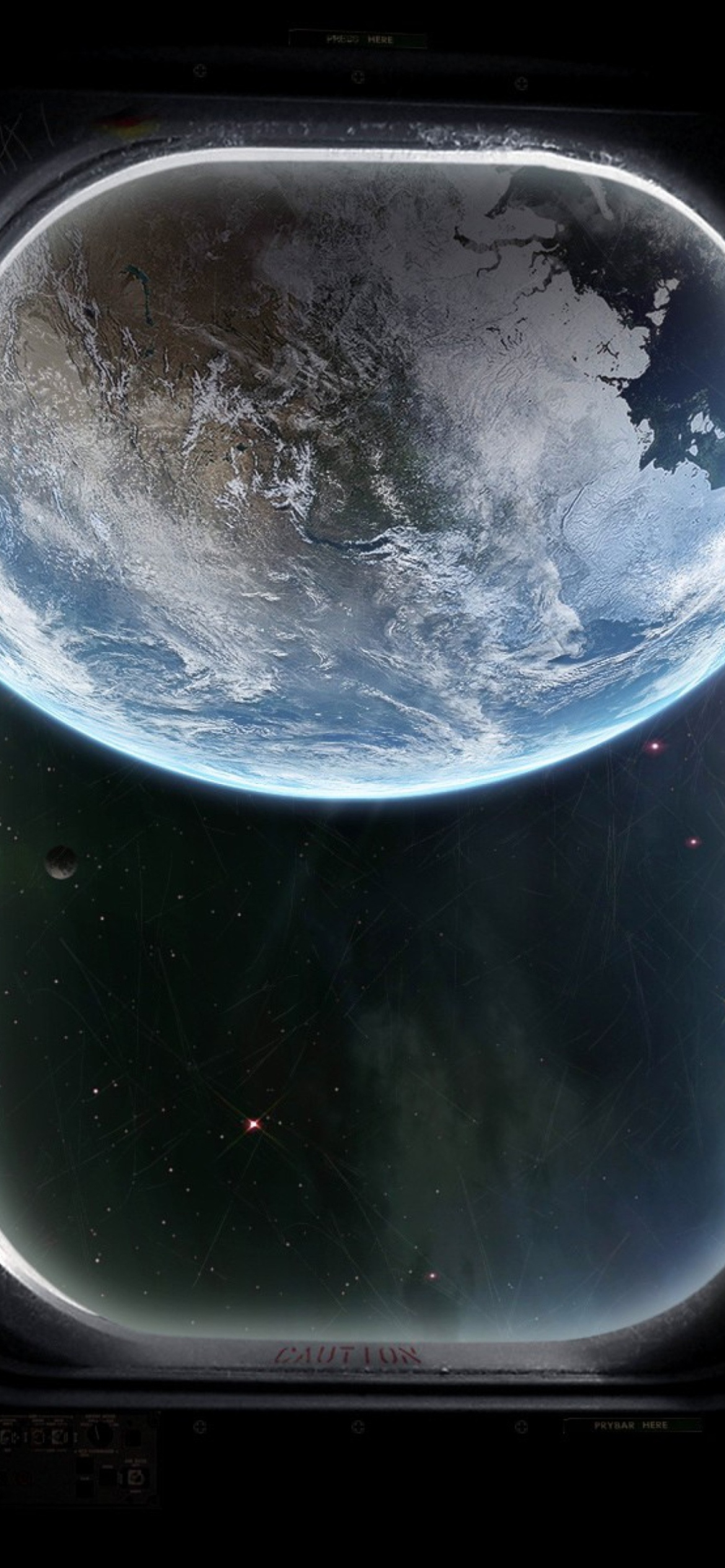 Screenshot №1 pro téma View From Outer Space 1170x2532